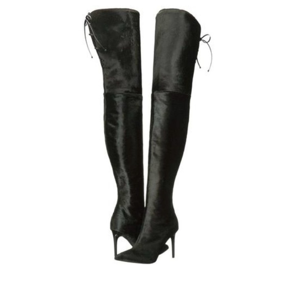 Oscar de la Renta Shoes - New Oscar de la Renta Pony Hair Thigh High Boot